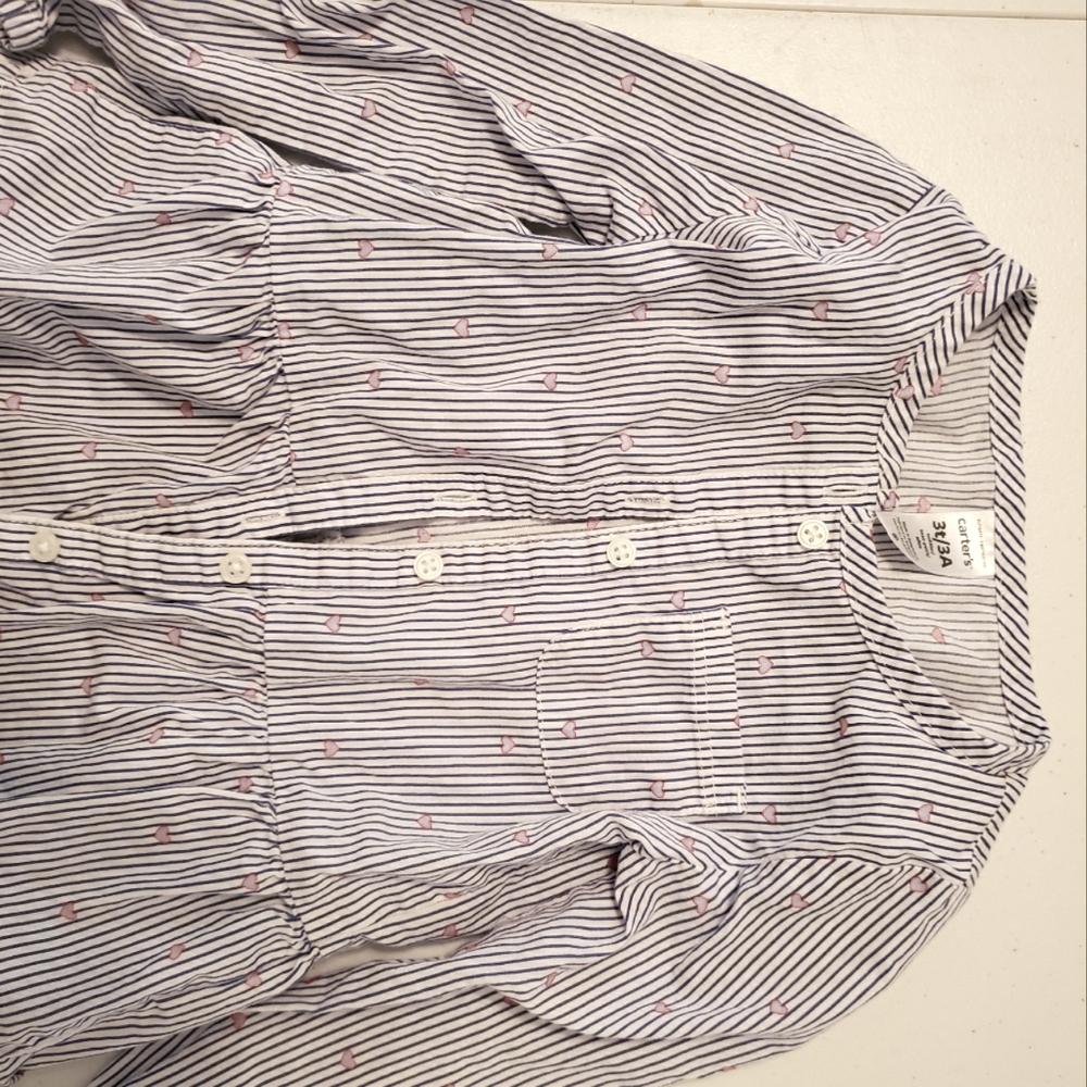 Girl's button down shirt size 3T
